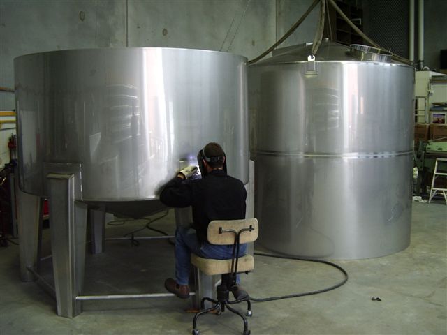 stainless wine
